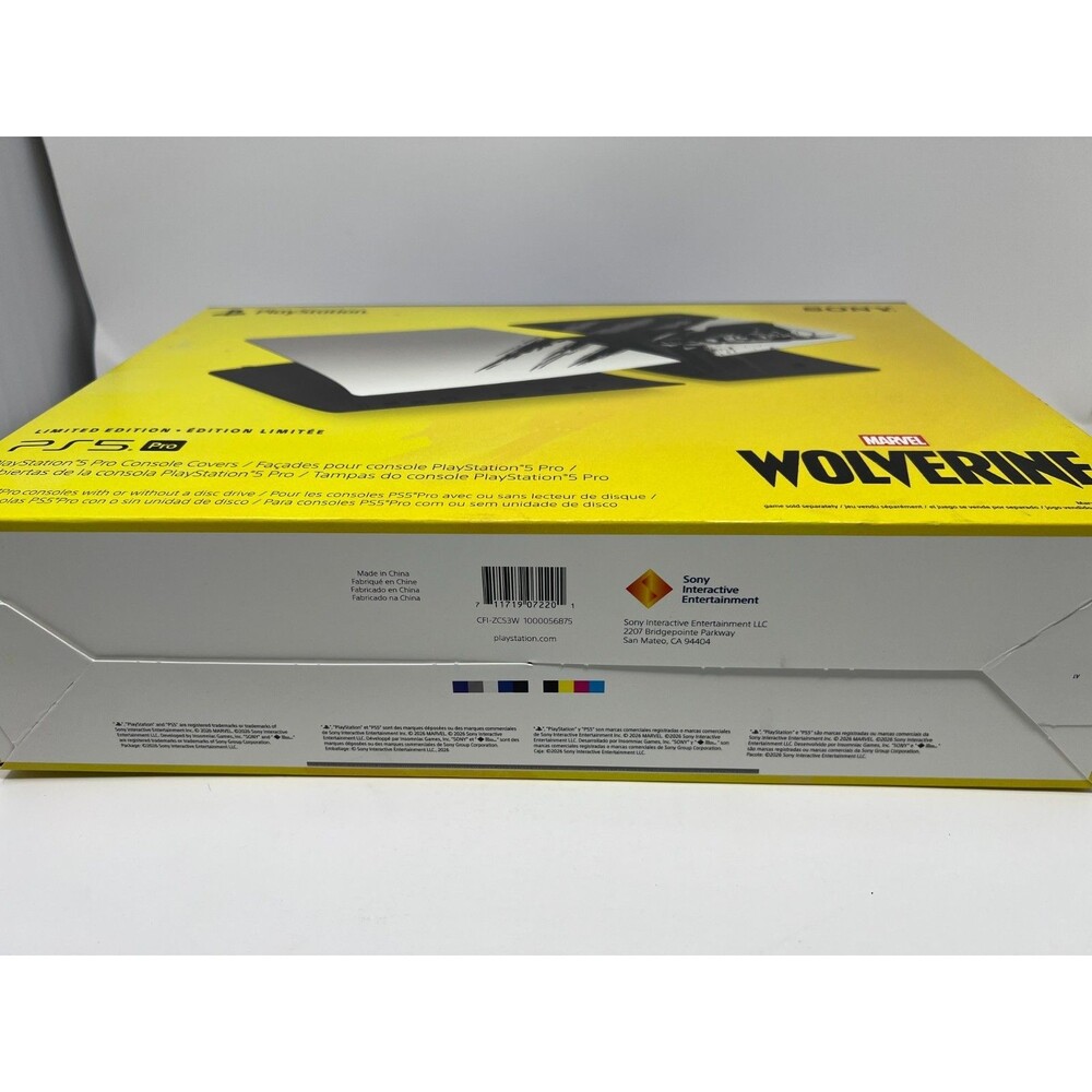 PS5 Pro Console Covers Marvel’s Wolverine Adamantium Limited Edition In Hand - Picture 7 of 8
